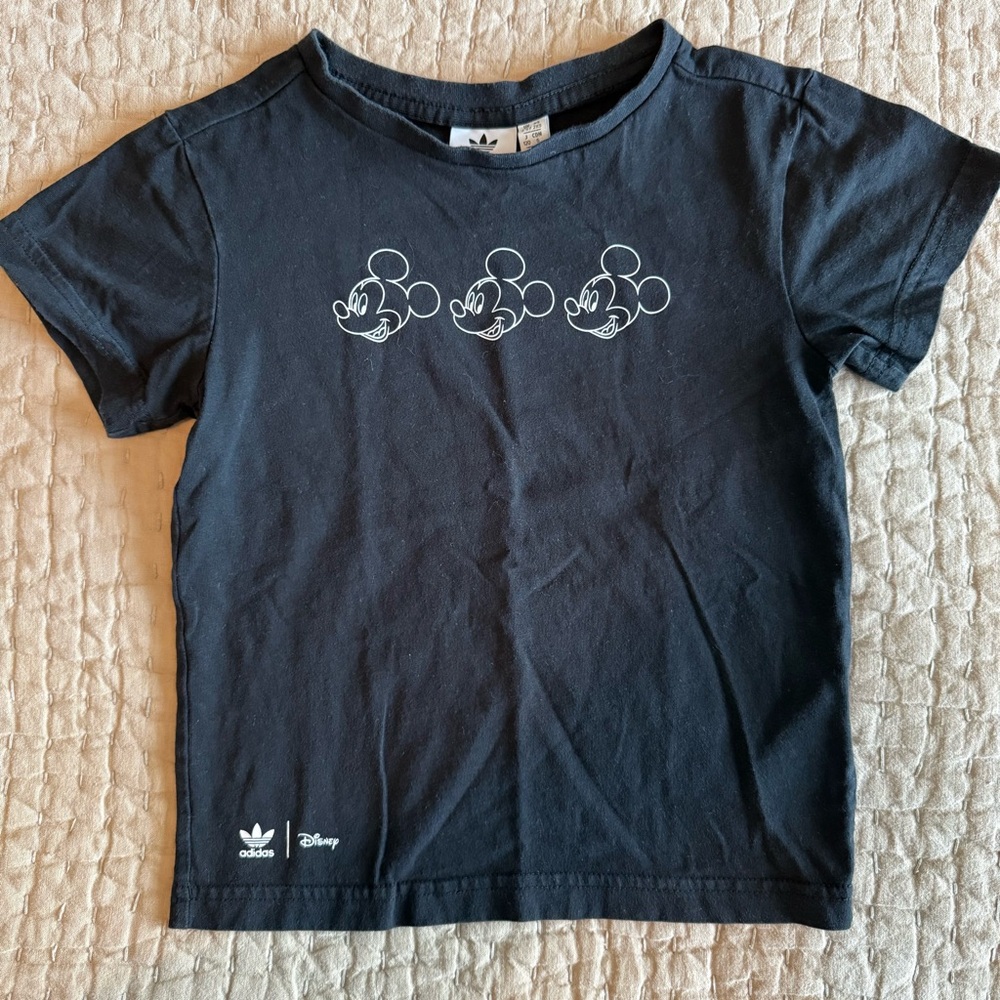 Adidas x Disney Mickey Mouse Tee - Kids XS 5/6